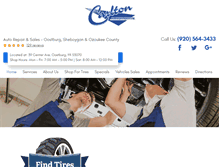 Tablet Screenshot of carltonautomotive.com